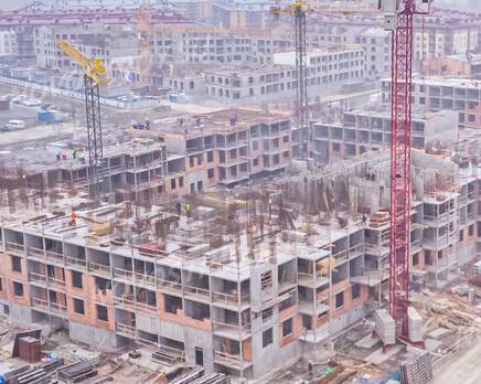 МЖК «Образцовый квартал 13»: ход строительства , Апрель 2024