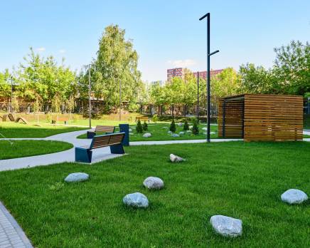 ЖК «Аквилон Beside»: ход строительства , Июнь 2024