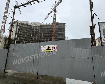 ЖК «на Пушкинской улице, 30»: ход строительства , Август 2024