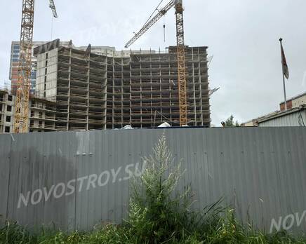 ЖК «на Пушкинской улице, 30»: ход строительства , Август 2024