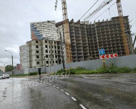 ЖК «на Пушкинской улице, 30»: ход строительства , Август 2024