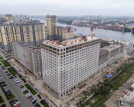 Апарт-комплекс «ZOOM на Неве»: ход строительства , Октябрь 2024
