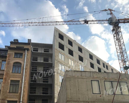 Апарт-комплекс «Лиговский, 127»: ход строительства , Октябрь 2024