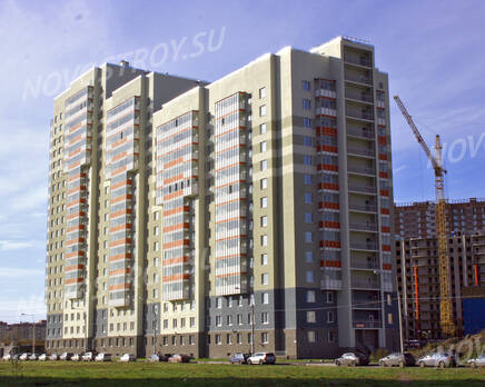 Жилой комплекс &amp;laquo;Чайка&amp;raquo;, вид со стороны Туристской улицы, Октябрь 2011