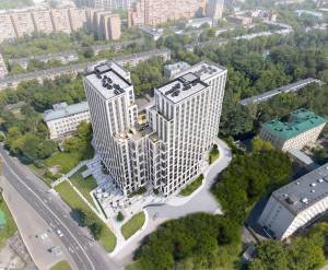 Апарт-комплекс EVOPARK Сокольники: визуализация