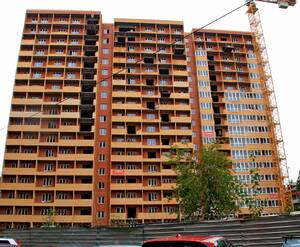 ЖК «Green City»: 06.09.2015 - Строящийся корпус, вид со двора