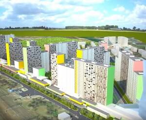 ЖК в микрорайоне 3-3а: визуализация