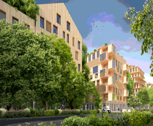 ЖК «Wood City»: визуализация
