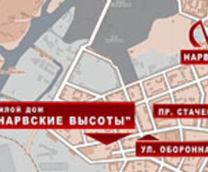 ЖК «Нарвские высоты»: карта