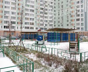 Жилой комплекс на улице Академика Опарина (01.12.12)