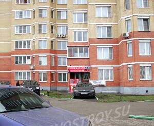 Двор домов в пос. Планерная, корп. 1, 2 (19.11.12)