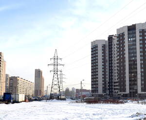 Окрестности жилого комплекса «Южная Корона» (25.02.2013)