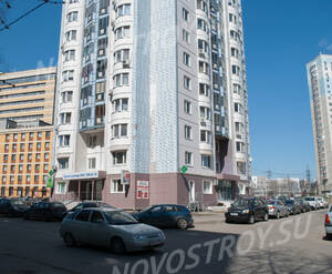 Жилой комплекс в Высоковольтном проезде (23.04.2013)
