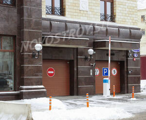 ЖК «Grand Deluxe на Плющихе»: Въезд на подземную стоянку, 4.02.2015