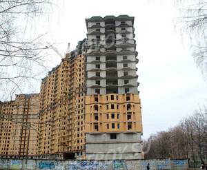 ЖК «Ренессанс»: 20.12.2015 - Строящийся корпус, вид с торца