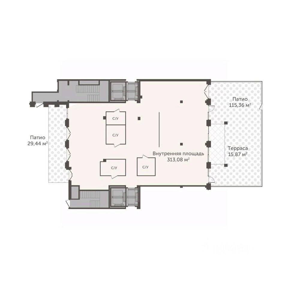 3-комн. квартира, 317,84 м², в МФК ASTRVM
