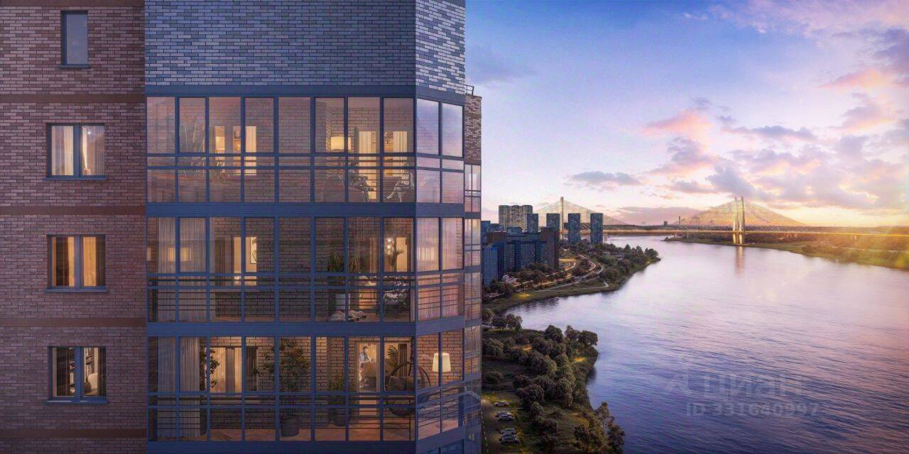 3-комн. квартира, 74,2 м², в ЖК «Живи! В Рыбацком»
