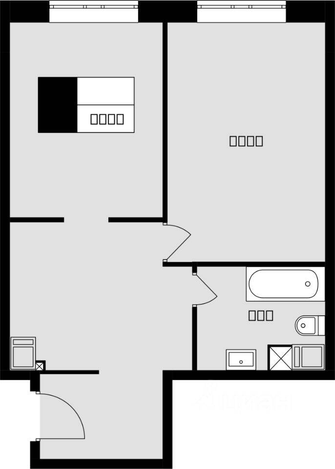 1-комн. квартира, 47,2 м², в ЖК «Восточный»