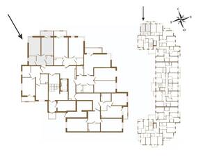 МЖК «Новая история», планировка 1-комнатной квартиры, 40.64 м²