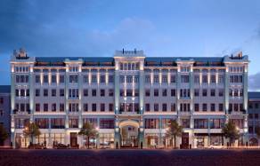 МФК «Большая Дмитровка IX», планировка 5-комнатной квартиры, 340.79 м²