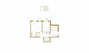 МЖК «Новая история», планировка 2-комнатной квартиры, 68.56 м²