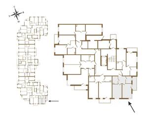 МЖК «Новая история», планировка 1-комнатной квартиры, 41.05 м²