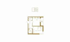 МЖК «Новая история», планировка 1-комнатной квартиры, 44.15 м²