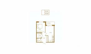 МЖК «Новая история», планировка 1-комнатной квартиры, 38.89 м²