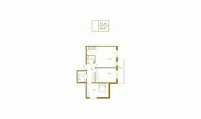 МЖК «Новая история», планировка 2-комнатной квартиры, 69.17 м²