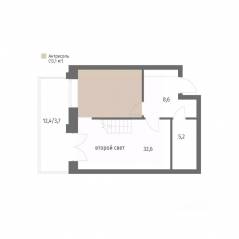 ЖК «NEWПИТЕР», планировка 1-комнатной квартиры, 62.00 м²