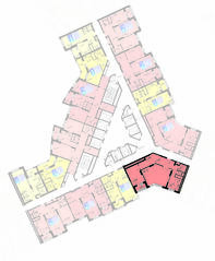 ЖК «Загорье», планировка 2-комнатной квартиры, 79.00 м²