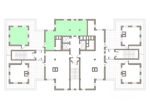 Апарт-комплекс «Берег Яузы», планировка студии, 87.20 м²