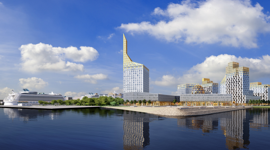 Glorax Development открывает вид на Финский залив